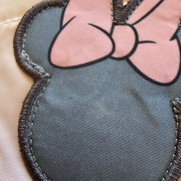 Disney Mickey Ears Coat, Pink with Bow Details, Toddler Girls 2T Faux Fur Lined - Picture 11 of 13
